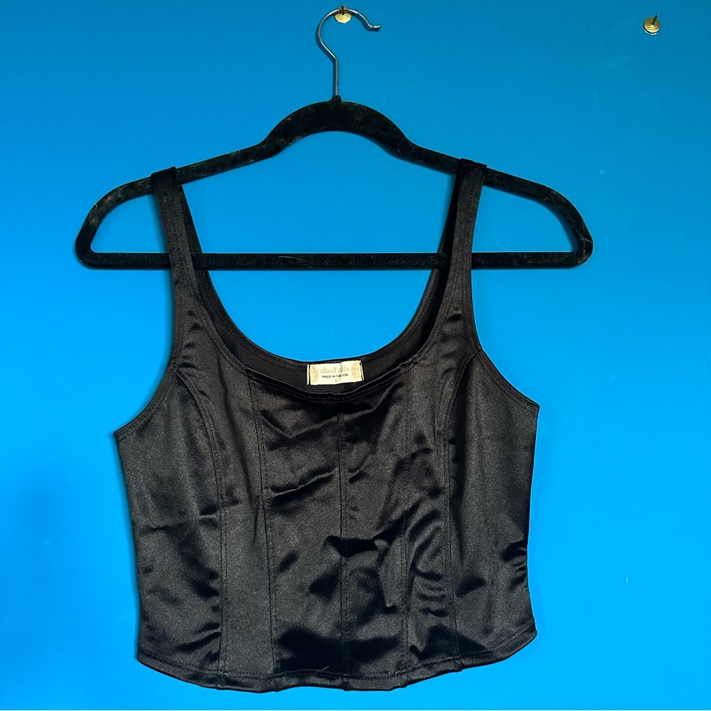 Altar’d state satin corset top